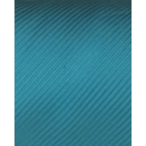 TURNBULL & ASSER Solid Green Silk Tie HANDMADE ENGLAND 57/ 3.6 EC